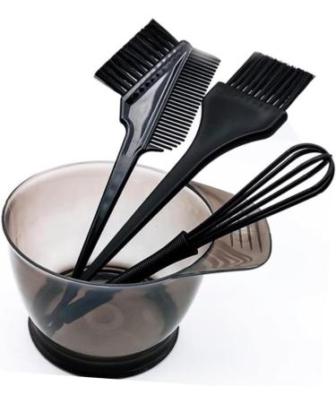 FRCOLOR 4 Sets Hairdressing Ear Cover Set for Mixing Hair Colours Hair Dye Mixing Bowls Hair Dye Brush and Bowl Hair Dye Set Hair Dye Brush Accessories Baking Oil - Buy Online on GoSupps.com