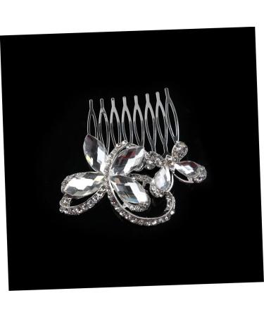FOMIYES Bridal Hair Comb Rhinestone Bobby Pins Hair Barrettes Hair Pin Hair Clip Headwear Women Hairpin Rhinestones Comb Bride Wedding Hair Comb - Buy Online on GoSupps.com