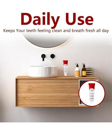 KSOIQPU SP6 Toothpaste for teeth whitening and fresh breath whitening toothpaste for healthy gums fluoridefree mintfresh taste 140 ml 1 piece - Buy Online on GoSupps.com