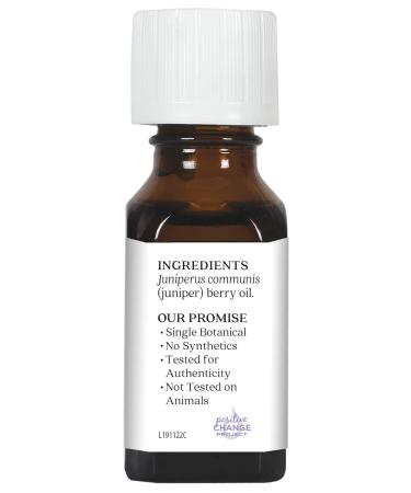 Aura Cacia Pure Juniper Berry Essential Oil | 0.5 fl. oz. | 100% Natural Juniperus Communis for Aromatherapy & Wellness - Buy Online on GoSupps.com