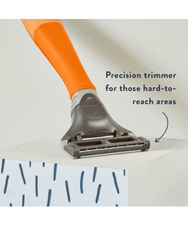 Harry's Razors for Men - Mens Shaving Razor with 3 Refills (Ember) - Buy Online on GoSupps.com