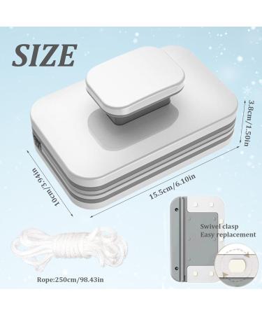 Magnetic Window Cleaner Double Sided Magnetic Windshield Cleaner Magnetic Glass Cleaner with Rope for High-Rise Cleaning Windows Thickness 0.1"- 0.3" Magnetic Windshield Cleaner Tool - Buy Online on GoSupps.com