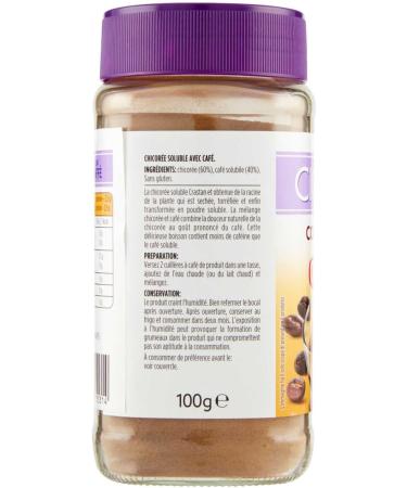 Caff Crastan Soluble Cicoria with Coffee - Soluble preparation - With coffee - 100 g - Gluten-free - Buy Online on GoSupps.com