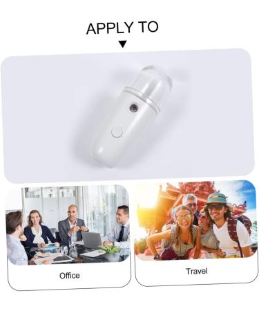 SOESFOUFU 1 Set Spray Hydrating Apparatus Steamer for Face Hydrating Sprayer for Eyelash Pore Plastic White - Buy Online on GoSupps.com