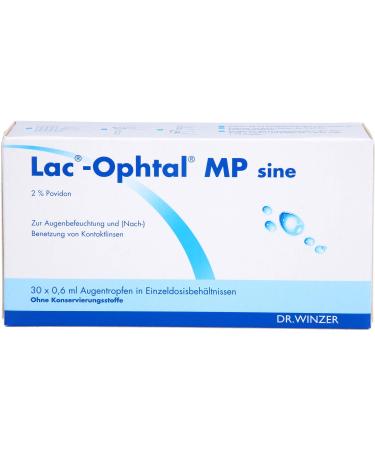 LAC OPHTAL MP sine eye drops 30X0.6 ml