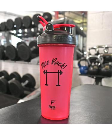 Blender Bottle x Forza Sports Classic 28 oz. Shaker - Pink | Nice Rack Design - Buy Online on GoSupps.com