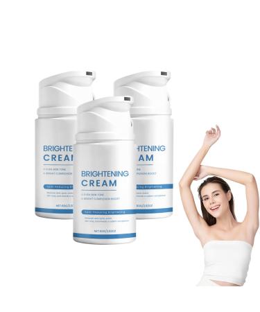 VKaoess Skin brightening body cream with daily moisturizing benefits Dark spot corrector on armpits intimate areas and inner thighs Firming cream 3 Bottles