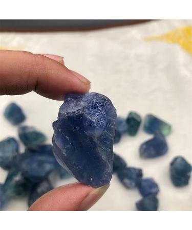 Natural Crystal Rough 100g Lot Bulk Random Natural Blue Fluorite Quartz Rough Raw Crystal Stone Rock Specimen Home Decoration Home Goods 100g bulk - Buy Online on GoSupps.com