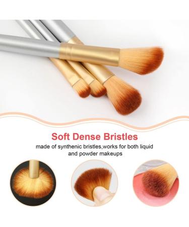 DFHBFG Professional Makeup Brush Set - Blusher Foundation Concealer & Eye Shadow Brushes for Flawless Beauty - Buy Online on GoSupps.com