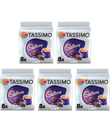 TASSIMO Cadbury Chocolat chaud Ref 131270 Lot 5 150625