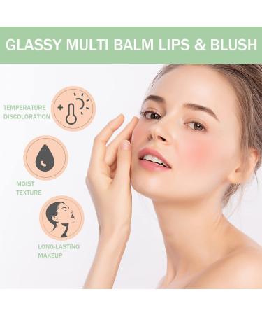 Color Changing Liquid Blush for Cheeks - Dewy Finish, Long Lasting & Weightless Makeup - Buy Online on GoSupps.com