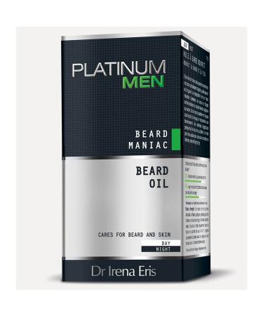 Dr Irena Eris Platinum Men Beard Maniac Oil 30ml | Premium Beard Care for Men | International Shipping Available - Buy Online on GoSupps.com