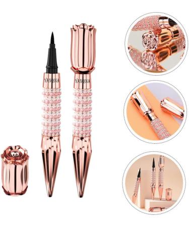 Mikinona 2pcs Liquid Eyeliner Eye Drawing Pencil Beautiful Eyeliner Plastic Cosmetic Tool Kit Woman - Buy Online on GoSupps.com