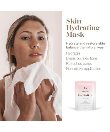 Buy InfiniteAloe Biocellulose Fiber Face Mask | Hydrating Everyday Hero Mask - International Shipping Available - Buy Online on GoSupps.com