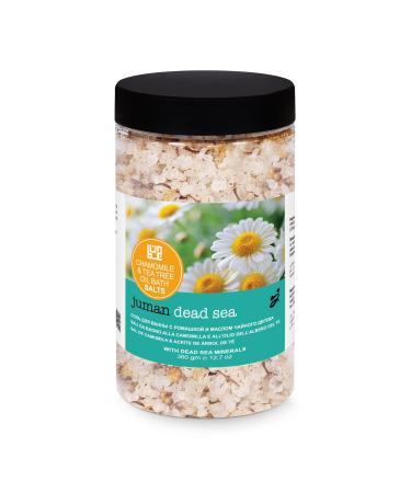 Dead Sea Salt Bath Crystals with Chamomile & Tea Tree Oil 360g