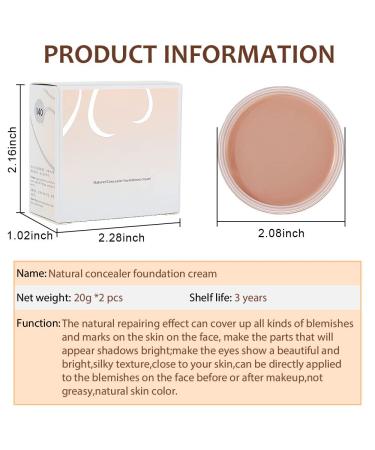 Professional Strength Concealer Makeup - 2 Colors for Flawless Skin | Waterproof & Long-lasting - Buy Online on GoSupps.com