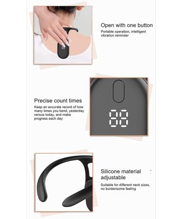 Back Posture Corrector with Posture Monitoring Posture Corrector Monitor Help to Fast Improving The Hunchback Orange - Buy Online on GoSupps.com