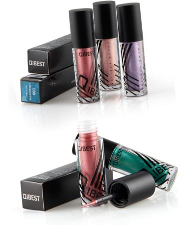 Beavorty 6pcs Liquid Eyeliner Shimmer Eyeshadow Liquid Shinny Eyeliner Eye Shadow Metal Liquid Eyeshadow - Buy Online on GoSupps.com