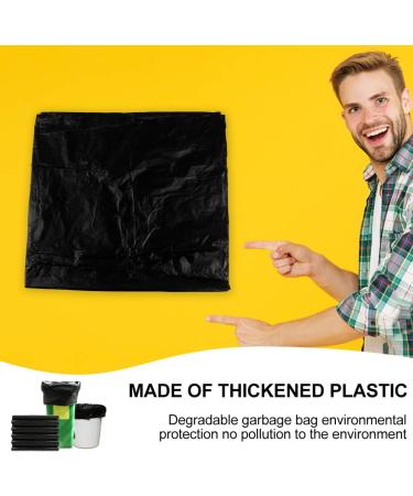 VICASKY Thicken Rubbish Bag 20pcs Garbage Trash Home Rubbish Disposable for Flat Bags Bag Large Household Thickening - Buy Online on GoSupps.com