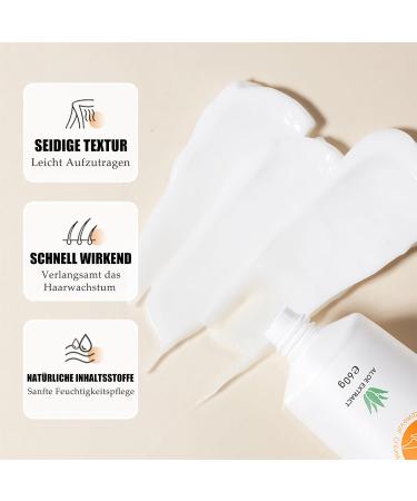Cr me d pilatoire douce l'aloe vera et la vitamine E pilation rapide et efficace pour une peau soyeuse et lisse cr me d pilatoire sans douleur pour bikini visage corps et femme - Buy Online on GoSupps.com