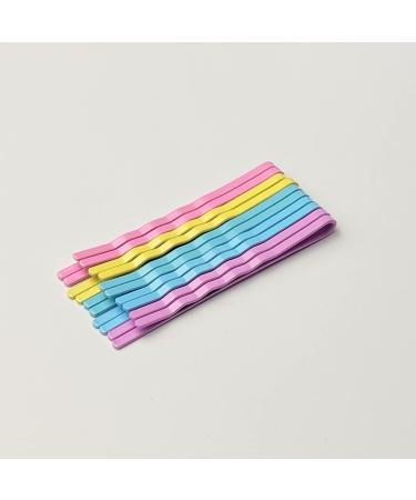 DTWa Hair Clips for Women Thick Hair 50pcs Multiple Colors Girls Hair Clips (#9 Wavy Clip (50pcs)