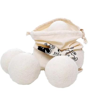 Wool Laundry Balls - Reusable Fabric Softener for Quick Drying Baby Clothing - Eco-Friendly & Sustainable Care - Buy Online on GoSupps.com