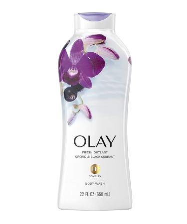 Olay Body Wash Fresh Soothing Orchid & Black Currant 22 Ounce (650ml) (6 Pack)6