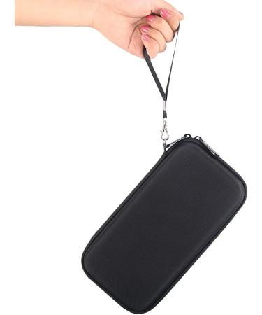 BOVKE Hard EVA Travel Case for YK15AB EMS TENS Unit | Muscle Stimulator & Electronic Pulse Massager Case | Extra Room for Battery Wires Pads & Gel - Black - Buy Online on GoSupps.com