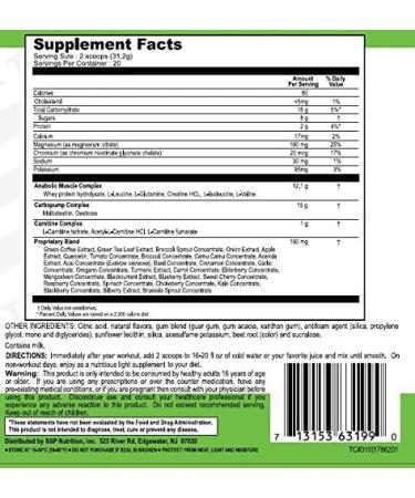 Buy Workout Canister Set - BSCG Certified Drug Free | SSP Nutrition - International Shipping Available - Buy Online on GoSupps.com
