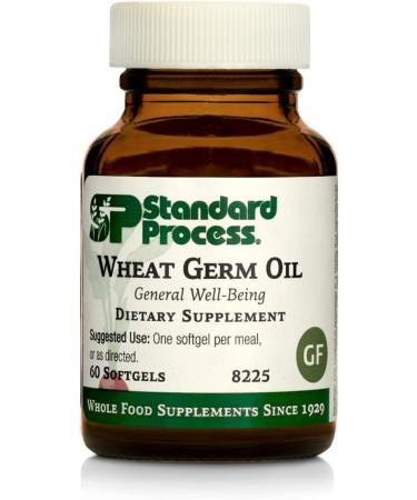 Standard Process Wheat Germ Oil - Whole Food Exercise, Antioxidant and Immune Support with Wheat Germ Oil - 60 - Buy Online on GoSupps.com