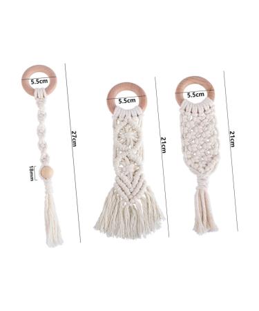 Beatifufu 3 Pcs Bite Stick Dental Care for Kids | Natural Molar Stick Toys & Tooth Hygiene Gifts - Buy Online on GoSupps.com