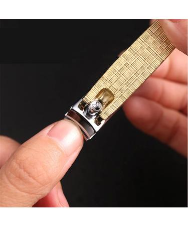 SVAASA Nail Clippers Excellent Sharp Nail Cutters Elegant Nail Clipper Carbon Steel Flat Mouth Easily Cut Cleaning and Hygiene Hard Toenails Fil - Buy Online on GoSupps.com