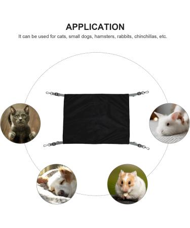 Balacoo 1pc Pet Cat Hammock Soft Breathable Pet Cage Folding Cot Bed Cat Swing Nest Water Proof Sleeping Bag - Buy Online on GoSupps.com