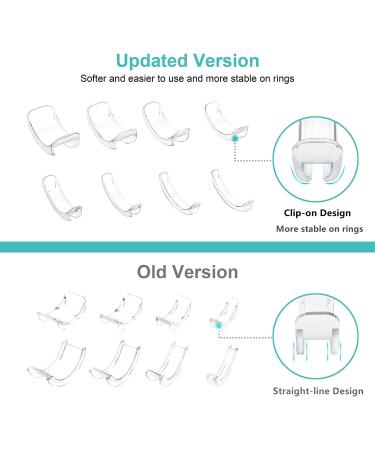 Invisible Ring Size Adjuster - Fits All Rings, Assorted Sizes - Ring Sizer for Loose Rings - Buy Online on GoSupps.com