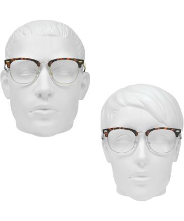 proSPORT Multifocal Progressive Glasses - No Line 3-in-1 Lens for Computer Gaming & Reading - Black & Tortoise - Unisex Med to Large - 1.5x - Buy Online on GoSupps.com