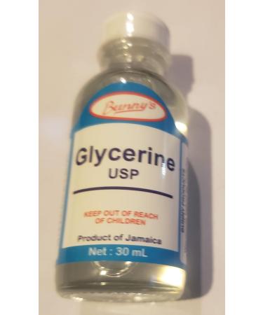 Buy Bunny's Jamaican Glycerin USP 30ml (1oz) - Best Quality Glycerin for Skin & Hair - International Shipping Available - Buy Online on GoSupps.com