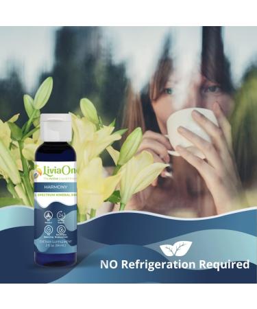LiviaOne Harmony Trace Minerals Concentrate - Ionic Liquid with 72+ Minerals for Energy, Electrolytes & Hydration - 2oz - Buy Online on GoSupps.com
