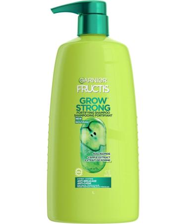 Garnier Fructis Grow Strong Shampoo, 33.8 Ounces - Buy Online on GoSupps.com