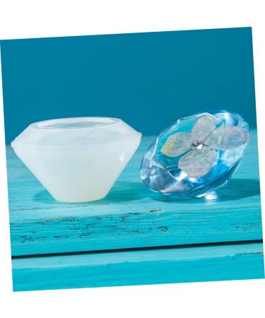 STOBOK 12 Pcs Soap Molds Silicone Square Mold Silicone Molds Jewelry Coaster Mold Silicone Casting Mold Dolls Heads for Crafts Diamond Resin Mold Resin Molds White Crystal Suite Whitex3pcs Mx3pcs - Buy Online on GoSupps.com
