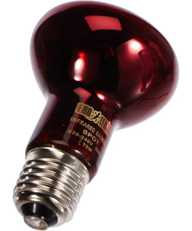 Exo Terra Infrared Basking Spot Lamp - 75W R20 E27 Socket - Pack of 2 for Reptiles | International Shipping - Buy Online on GoSupps.com