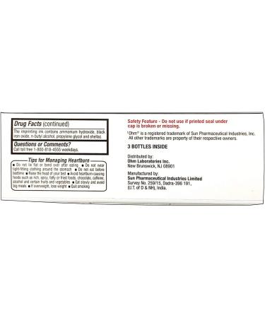 OHM Omeprazole 20mg Delayed-Release Acid Reducer - 42 Tablets - Buy Online on GoSupps.com