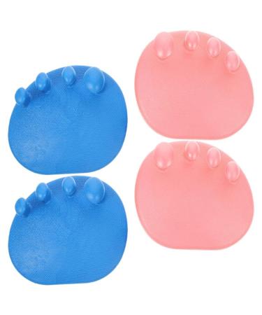Healifty 2 Pairs Splitter Hammertoe Hallux Bunion Big Separator Covers Men Spreader Men TPE Thumb Fitness Gasket