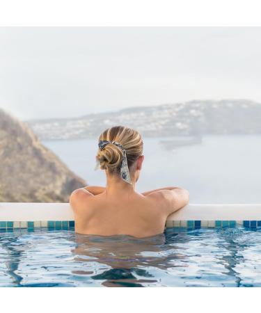 Beavorty 2 Sets hair rope satin scrunchies for hair bowknot hair scrunchies hair scrunchies for womens hair floral hair scarf hair scarf for women blush ribbon fabric Curls Miss the bubble - Buy Online on GoSupps.com