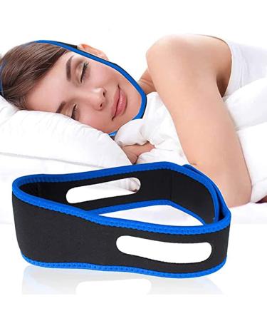 Anti Snoring Chin Strap Snoring Chin Strap Anti Snore Devices Professional Snoring Solution Snore Stopper Comfortable Snore Reducing Aids Anti Snoring Devices Stop Snoring Sleep Aid for Women and Men