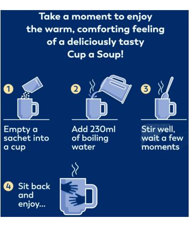 Batchelors Cup a Soup Cream Of Asparagus With Croutons Instant Soup Sachets 117 g Box (Pack of 9 Boxes - Each Contains 4 Sachets) - Buy Online on GoSupps.com