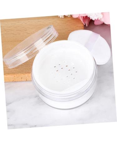 FRCOLOR 9 Pcs Toiletry containers Foundation Powder case Cosmetic Case Powder Box Travel Beauty Tools Bulk Size 2x3pcs Whitex3pcs - Buy Online on GoSupps.com