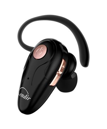 Kendir Bluetooth Headset, V5.0 Ultralight Wireless Headphone Cell Phone Earpiece with Mic Headsetcase,Volume Control, Handsfree Earbud,Compatible with Android/iPhone/Smartphones/Laptop Black - Buy Online on GoSupps.com