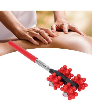 Shop Verdant Touch Telescopic Massage Device - Adjustable 360 Back Scooter for Ultimate Relaxation - Soft Rubber Grip Red - Buy Online on GoSupps.com