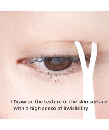 Natural Invisible Double Eyelid Tape - 300 Strips Lace Design Self-Adhesive & Waterproof Perfect for Asian Fit - Buy Online on GoSupps.com