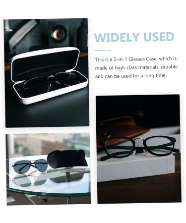 Buy Healvian Double-Layer Glasses Case | Portable Travel Accessories & Contact Lens Holder | Versatile & Stylish Reading Glasses Case - Buy Online on GoSupps.com